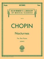 Kniha Nocturnes Frederic Chopin