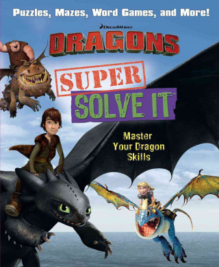 Boek Dreamworks Dragons Super Solve It Bill Scollon