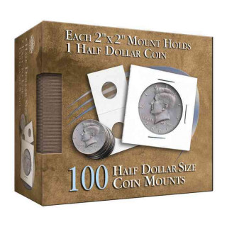 Carte Half Dollar 2x2 Coin Mounts Whitman Publishing