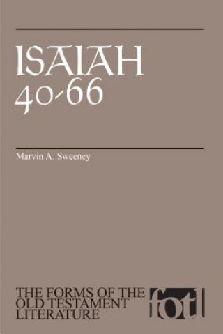 Könyv Isaiah 40-66 Marvin A. Sweeney