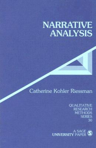 Knjiga Narrative Analysis Catherine Kohler Riessman
