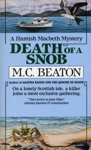 Libro Death of a Snob M C Beaton