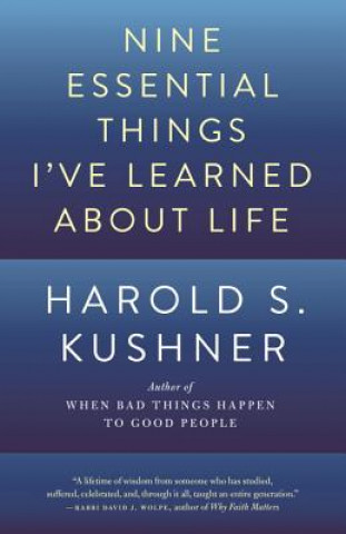 Buch Nine Essential Things I've Learned About Life Harold S. Kushner