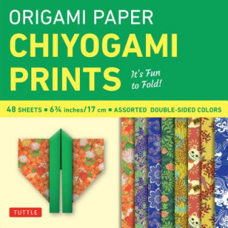 Kalendář/Diář Origami Paper - Chiyogami Prints - 6 3/4" - 48 Sheets Tuttle Publishing