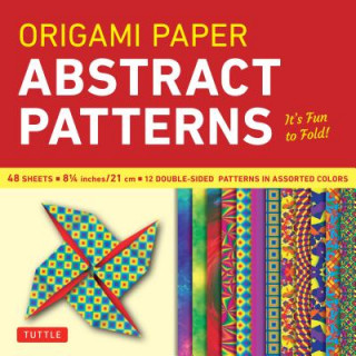 Календар/тефтер Origami Paper - Abstract Patterns - 8 1/4" - 48 Sheets Tuttle Publishing