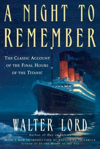 Kniha NIGHT TO REMEMBER Walter Lord