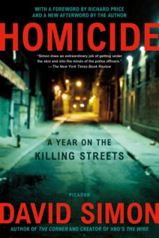 Kniha Homicide David Simon