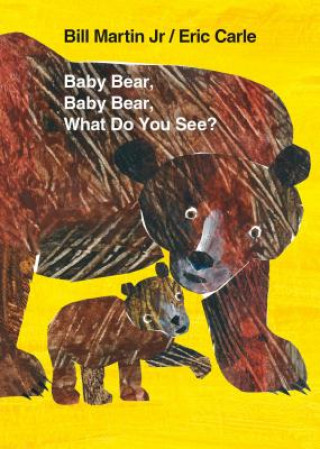 Книга Baby Bear, Baby Bear, What Do You See? Board Book Bill Martin