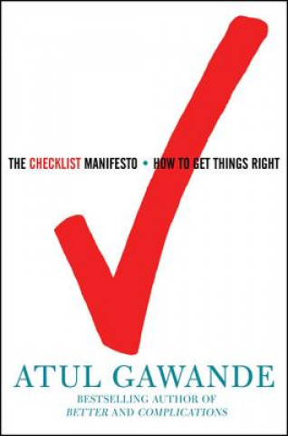 Könyv Checklist Manifesto Atul Gawande
