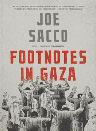Kniha Footnotes in Gaza Joe Sacco
