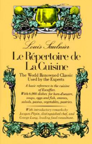 Carte Le Repertoire De La Cuisine Lewis Saulnier