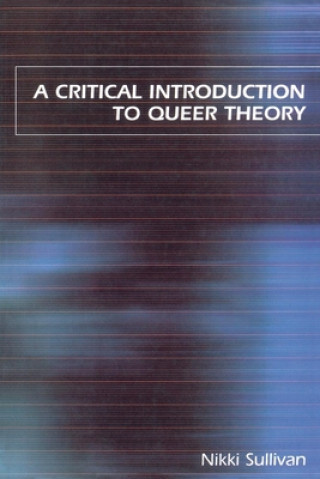 Kniha A Critical Introduction to Queer Theory Nikki Sullivan