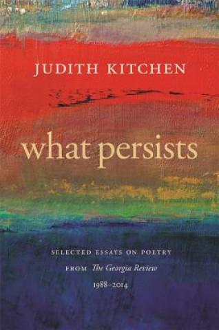 Knjiga What Persists Judith Kitchen
