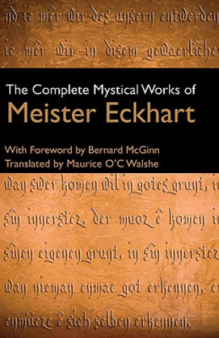 Carte Complete Mystical Works of Meister Eckhart Meister Eckhart