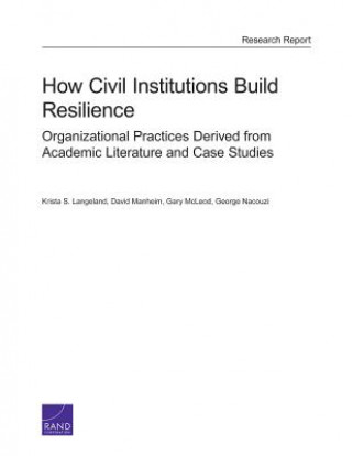 Книга How Civil Institutions Build Resilience Krista S. Langeland
