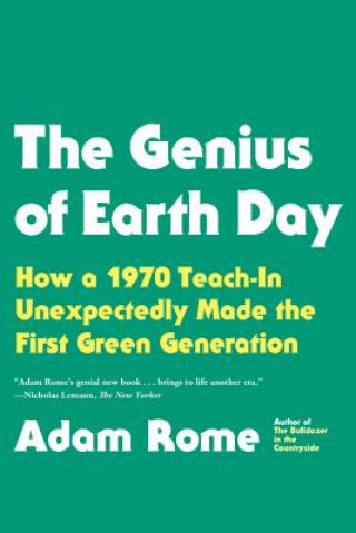 Książka The Genius of Earth Day Adam Rome