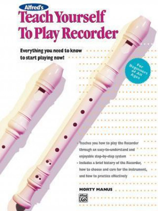 Book Teach Yourself to Play Recorder Morty Manus
