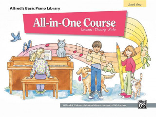 Книга Alfred's Basic All-In-One Course For Children - Book 1 Amanda Vick Lethco