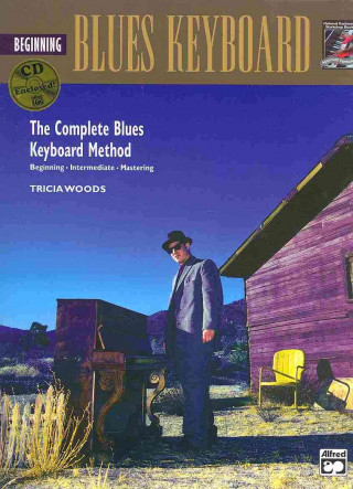 Kniha Beginning Blues Keyboard Tricia Woods