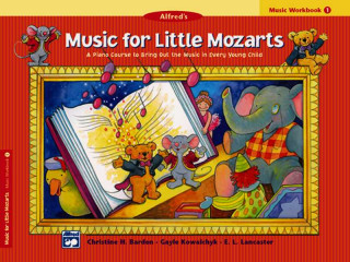 Kniha Alfred's Music for Little Mozarts Coloring & Activity Book Christine H. Barden