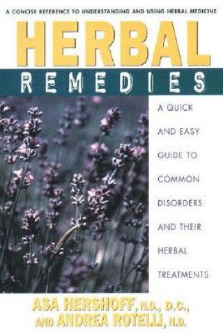 Könyv Herbal Remedies Asa Hershoff