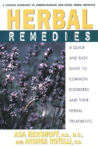 Livre Herbal Remedies Asa Hershoff