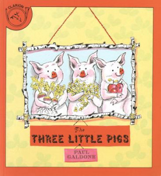 Książka The Three Little Pigs Paul Galdone