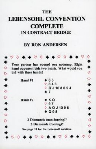 Libro Lebensohl Convention Complete Ron Andersen