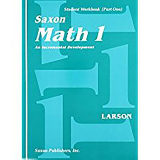Kniha Math 1 Saxon Publishers
