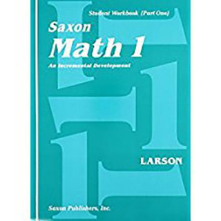 Knjiga Math 1 Saxon Publishers