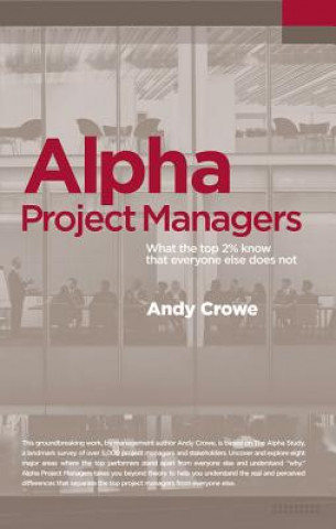 Kniha Alpha Project Managers Andy Crowe