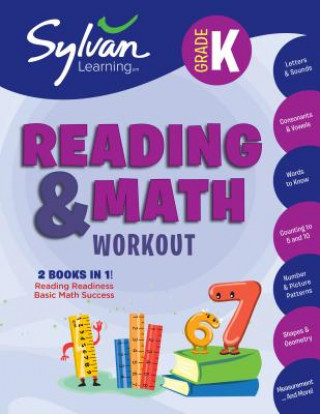 Kniha Kindergarten Reading & Math Workout Sylvan Learning