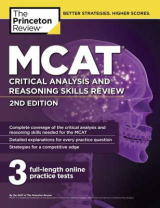 Carte MCAT Critical Analysis and Reasoning Skills Review, 2nd Edition Princeton Review