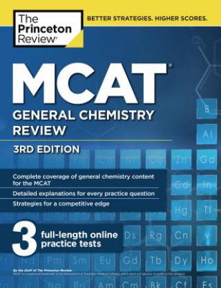 Carte MCAT General Chemistry Review, 3rd Edition Princeton Review