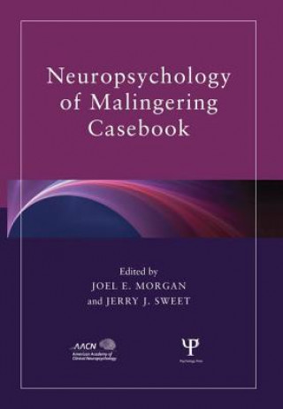 Könyv Neuropsychology of Malingering Casebook Joel E. Morgan