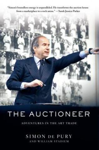 Kniha The Auctioneer Simon De Pury
