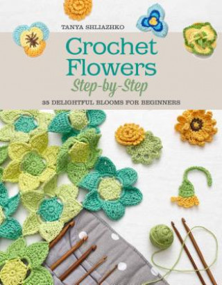 Carte Crochet Flowers Step-by-step Tanya Shliazhko