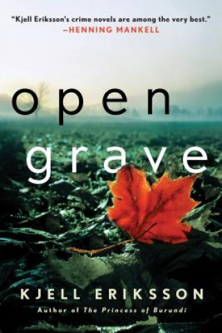 Kniha Open Grave Kjell Eriksson