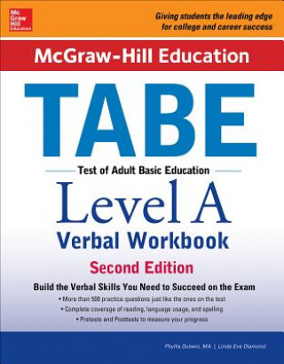 Knjiga McGraw-Hill Education TABE Level A Verbal Phyllis Dutwin