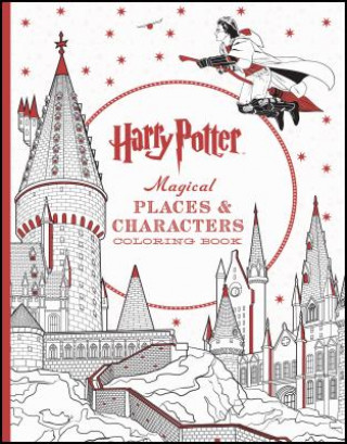 Książka Harry Potter Magical Places & Characters Coloring Book Scholastic Inc.