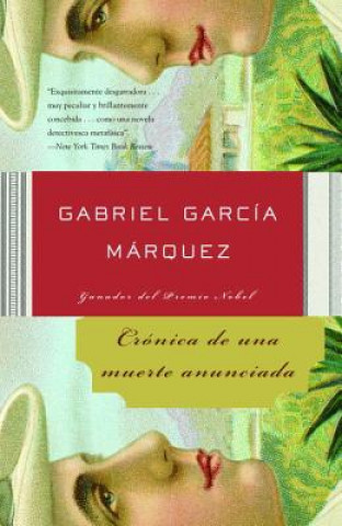 Kniha Crónica de una muerte anunciada / Chronicle of a Death Foretold Gabriel Garcia Marquez