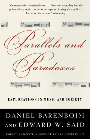 Libro Parallels and Paradoxes Edward W. Said