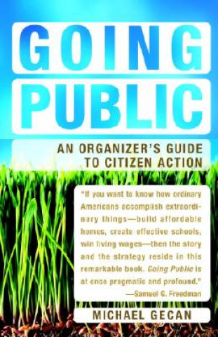 Kniha Going Public Michael Gecan