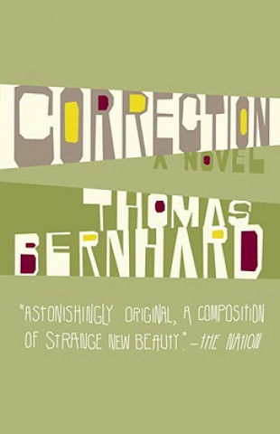 Книга Correction Thomas Bernhard