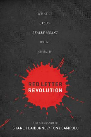 Kniha Red Letter Revolution Shane Claiborne