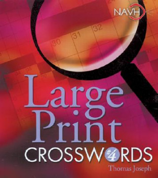 Książka Large Print Crosswords 4 Thomas Joseph