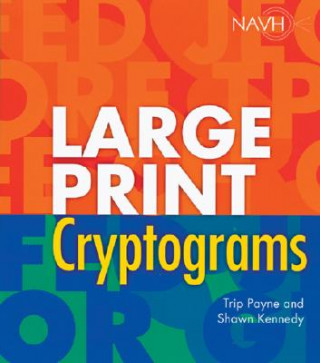 Livro Large Print Cryptograms Trip Payne