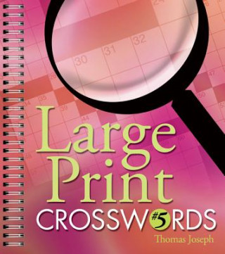 Książka Large Print Crosswords 5 Thomas Joseph