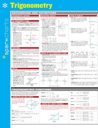 Kniha Sparkcharts Trigonometry SparkNotes