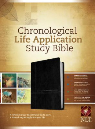 Könyv NLT Chronological Life Application Study Bible, TuTone (LeatherLike, Black/Onyx) Inc. Tyndale House Publisher